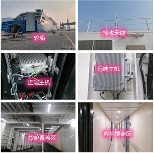  枫木镇海上游轮轮船渔船覆盖案例